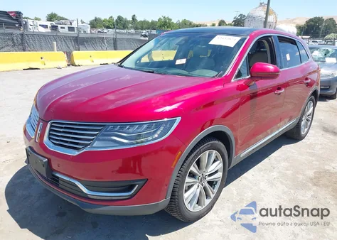 2016 Lincoln Mkx Reserve from USA, damaged, VIN 2LMTJ8LP9GBL46445